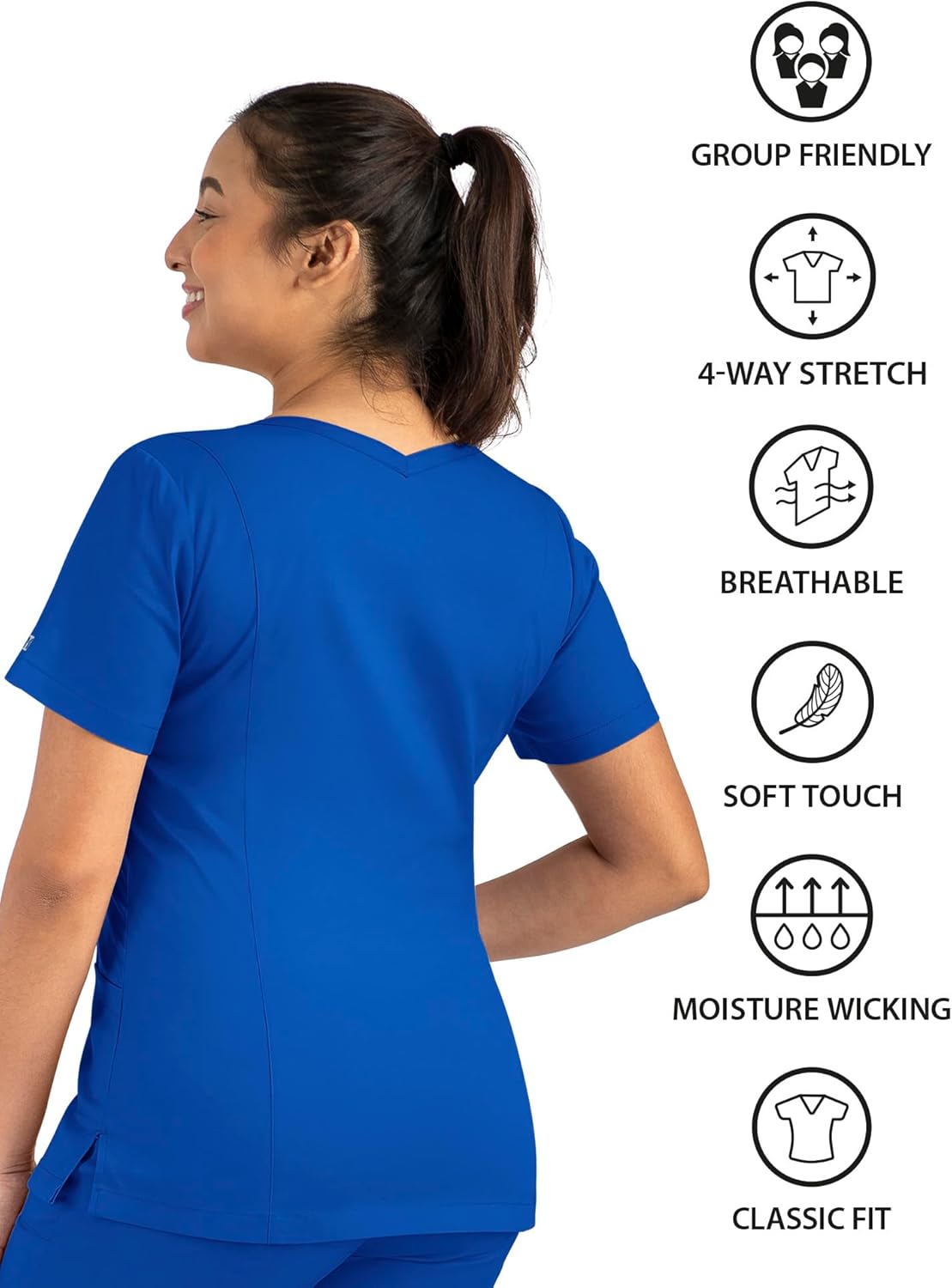 Maevn Matrix Women’s Double V-Neck Top - Image 6