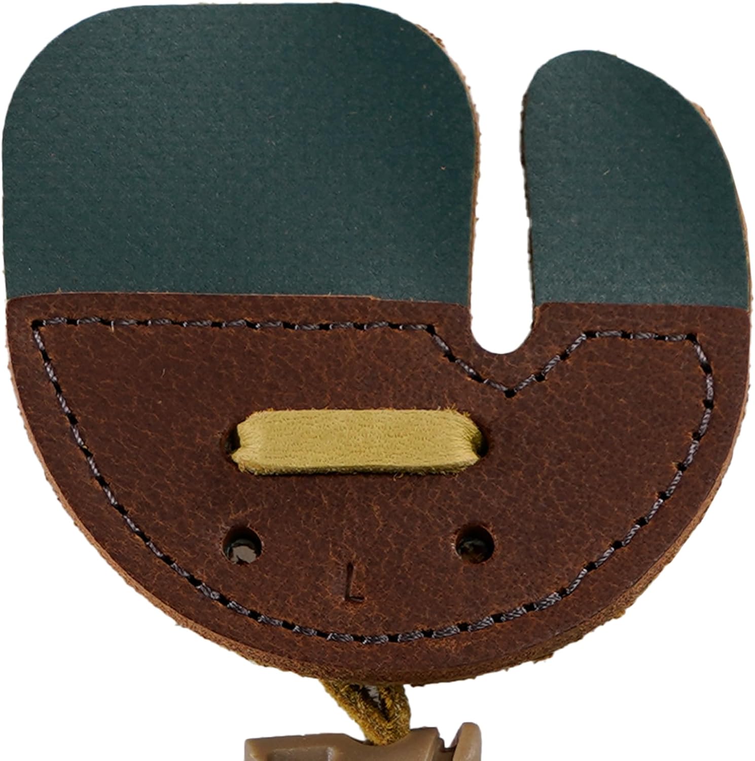 Hornet Leather Split Finger Tab – Handmade USA – Traditional Archery Gear – Medium or Large – Left or Right Hand