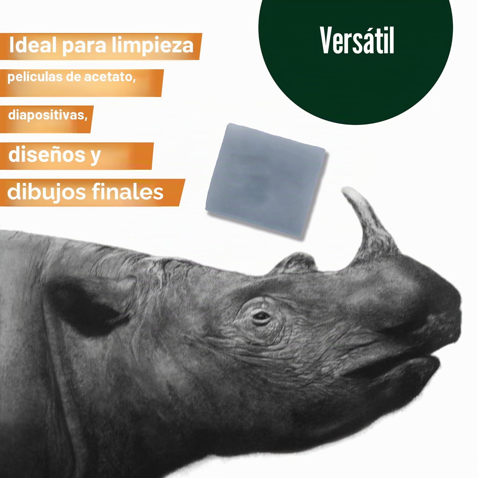 Faber-Castell - Goma de borrar en caja de plástico, color gris