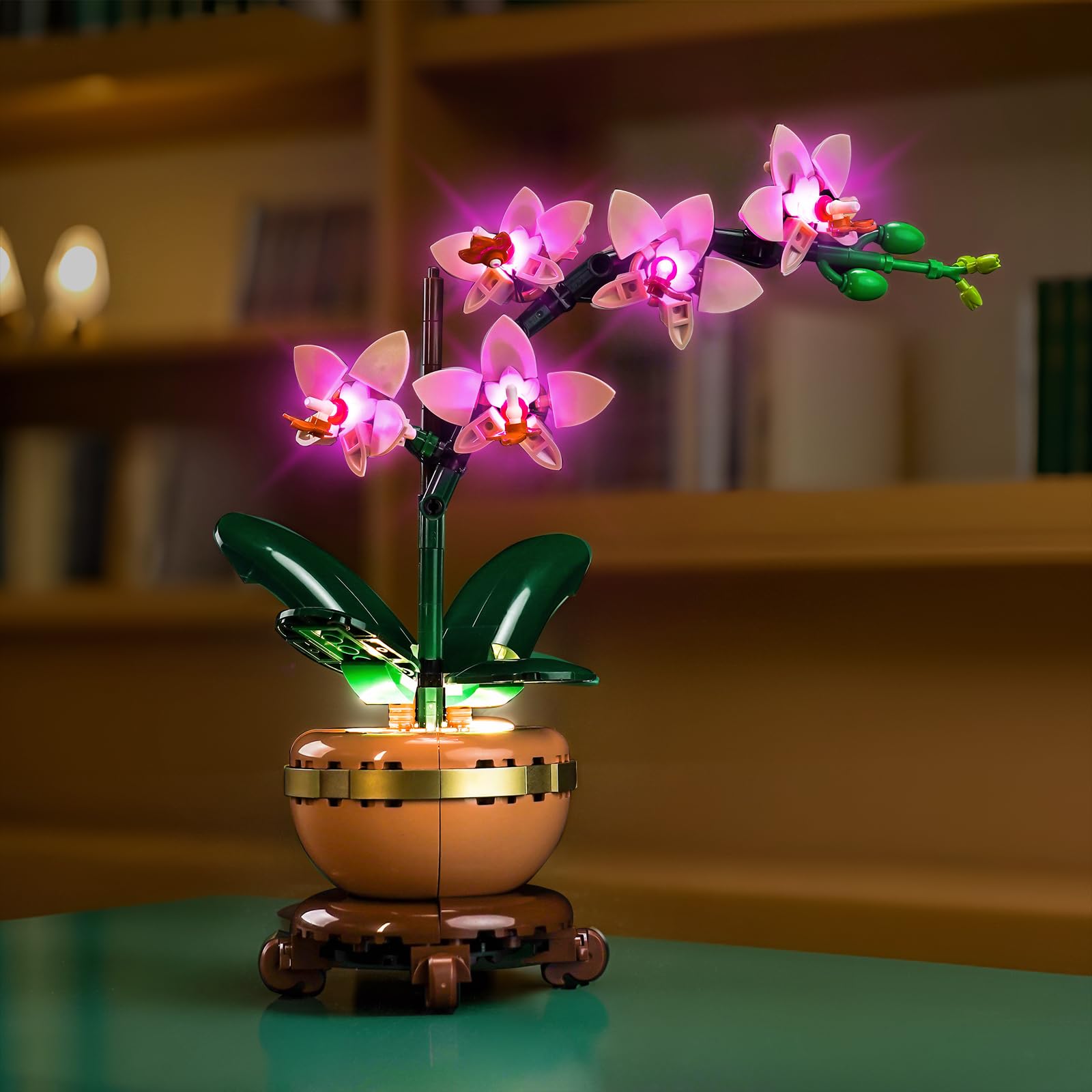 Led Light Set Compatible with Lego 10343 Mini Orchid Botanical Collection Set (No Model) - Image 4