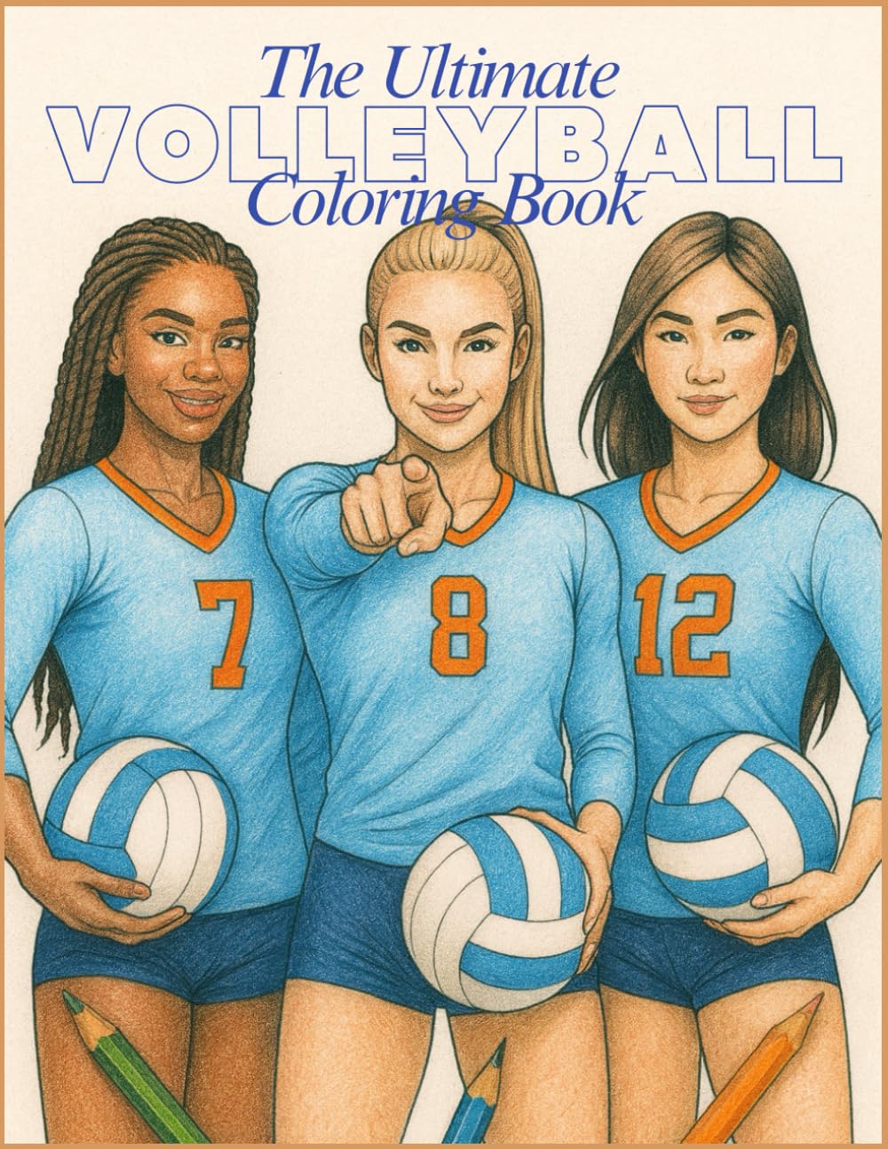 The Ultimate Volleyball Coloring Book