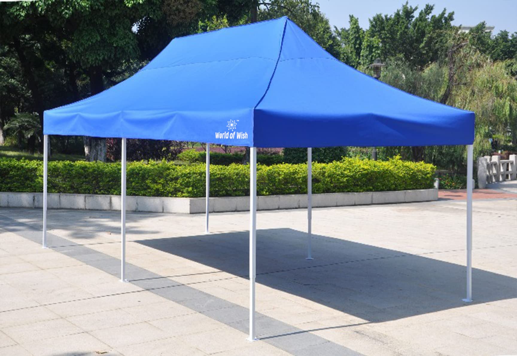 World of Wish® 20 x 10 feet (3x6m) Outdoor Garden Pop Up Gazebo Tent - Stunning Outdoor Marquee Tent, Foldable gazebo Tent for Outdoor & Indoor, Heavy Duty Frame with Waterproof & UV Protection Roof (Pack of 2)-image-45