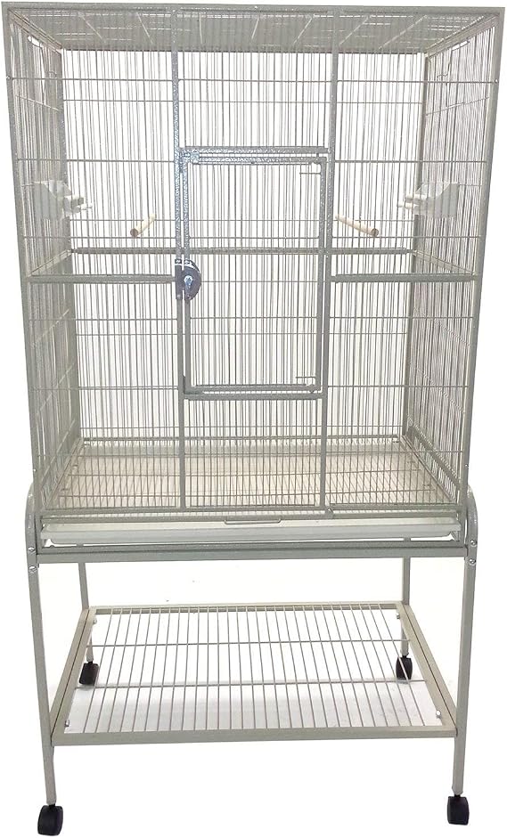 A&E Cage Company Flight Bird Cage in White