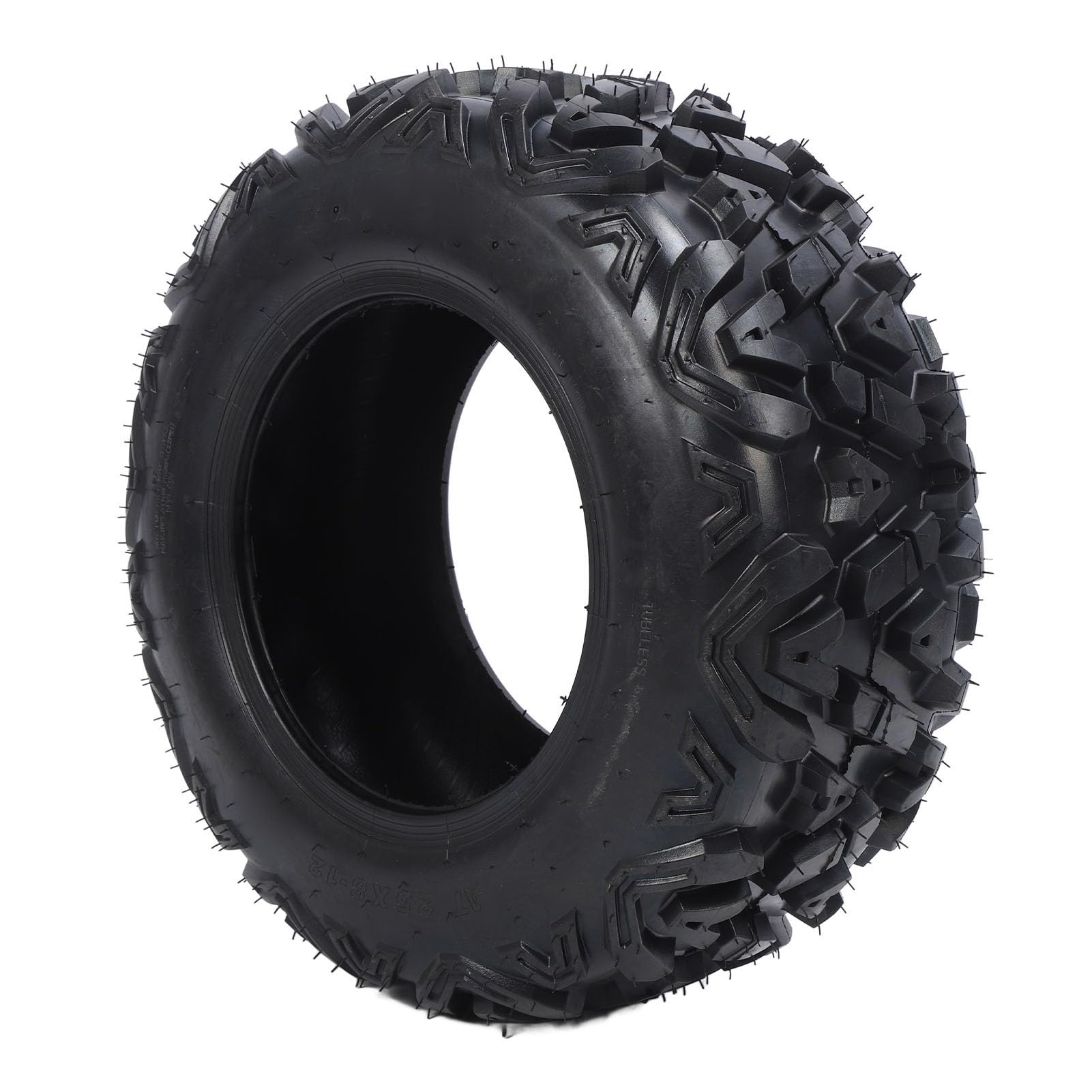 KIMISS Gomma per Pneumatici Tubeless ATV 25x8-12 8 Ply Eccellente Trazione Fuori Strada per Utv Go Kart Cart Tosaerba