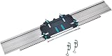 wolfcraft FKS 145 Rail de Guidage pour Scie Circulaire, 1450 mm - 1