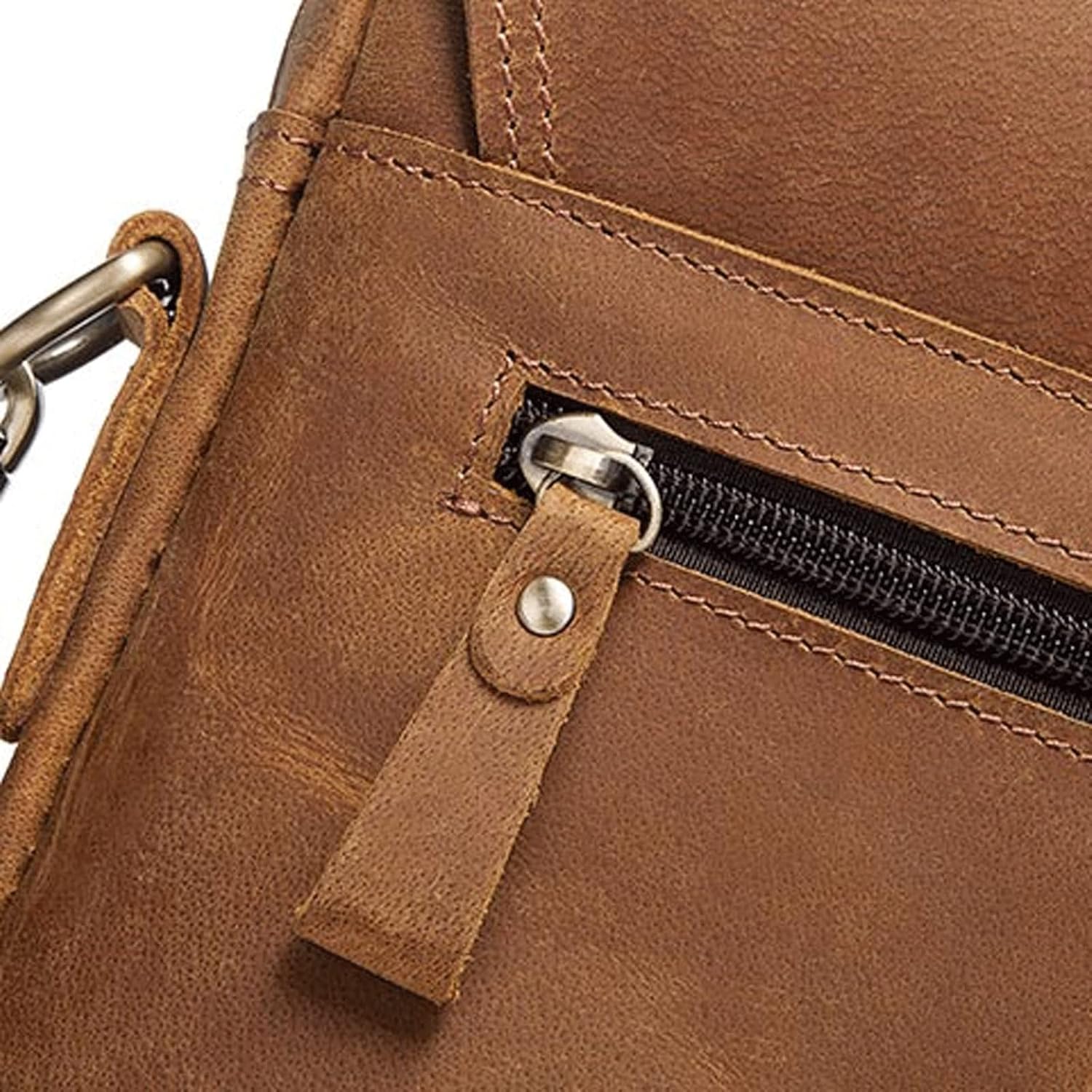 Messenger Bags Fashion Men's Handbag Shoulder Bag Retro Trend Crazy Horse Leather Casual Men