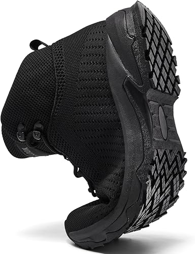 Miniatura 4 de SHULOOK Botas de trabajo antideslizantes para hombre, antideslizantes, ligeras, para cocina, cocina, restaurante, servicio de alimentos, zapatos de