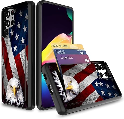 Funda para Galaxy S20 FE, tarjetero de doble capa, bolsillo interior, tarjeta de crédito, identificación, a prueba de golpes, funda protectora