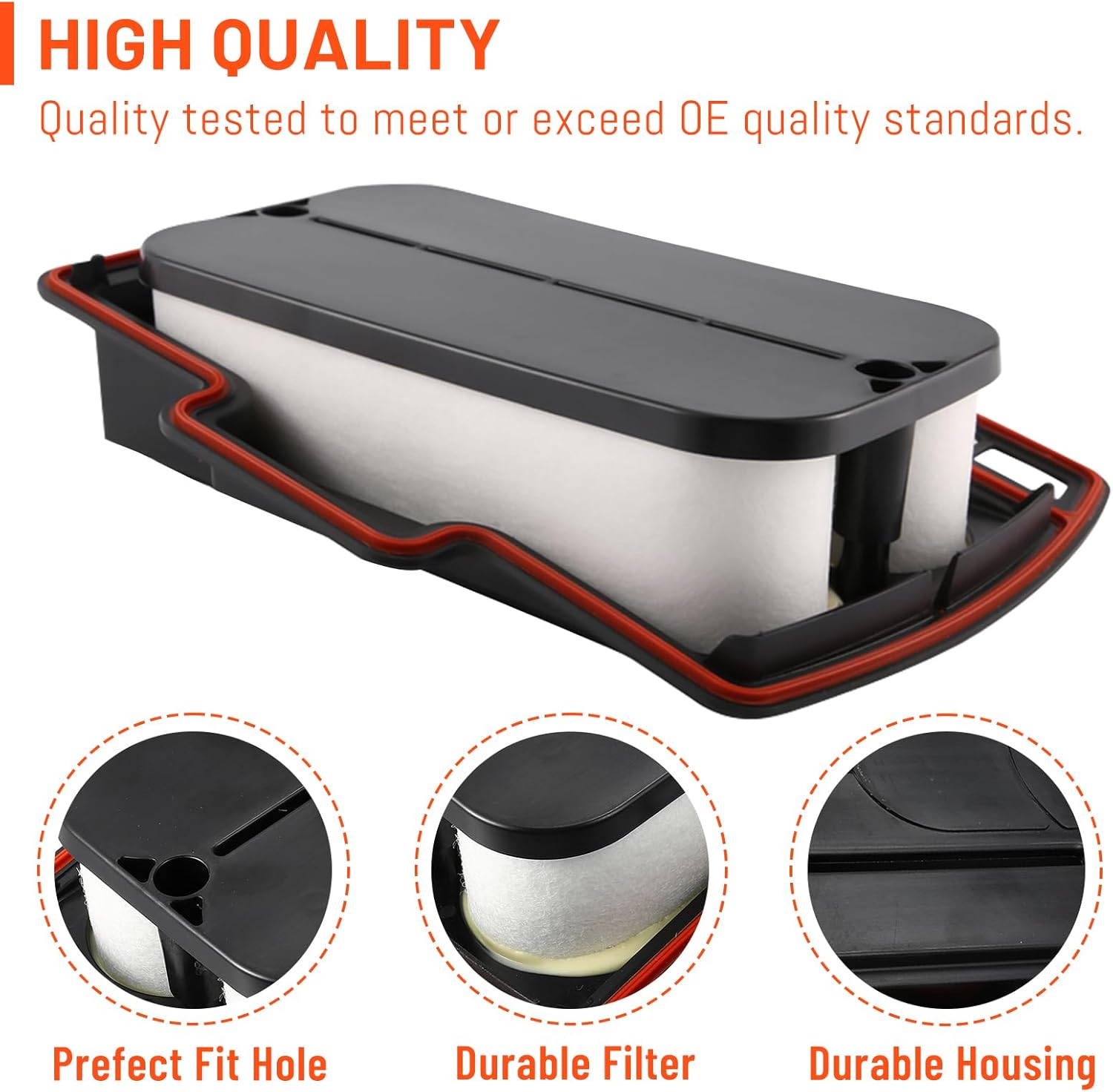 Crankcase Ventilation Filter Engine Breather Element Compatible with Cummins ISX ISM Engines CCV Filter Replaces OE# 904-7904, CV50617, CV50634, 3685528