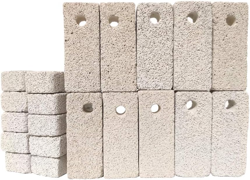 8 Piedras De Molienda Para Dientes De Mascotas - Mineral Volcánico, Para Conejos/Hámsters