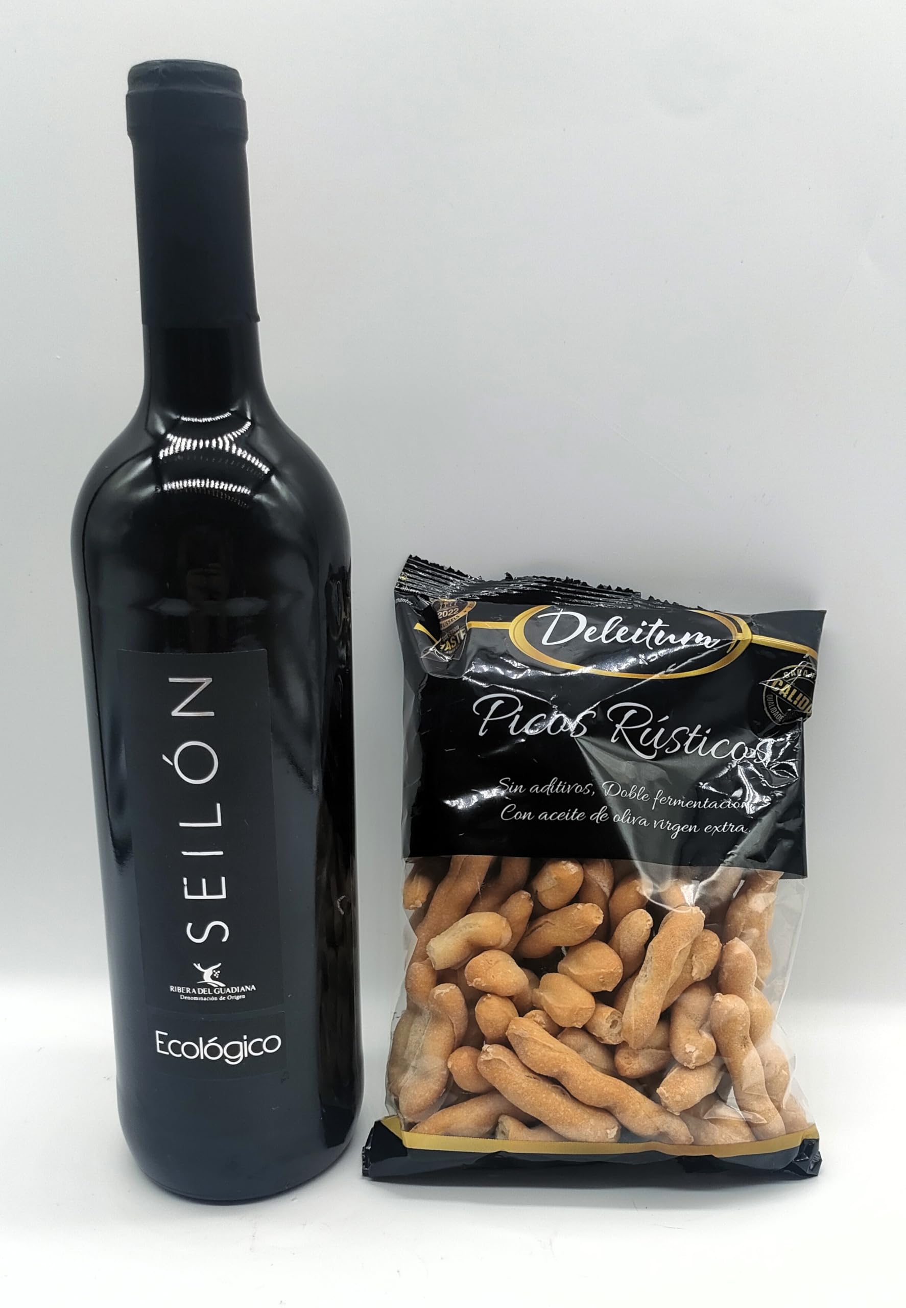 DON GOURMET, Cesta Gourmet para Regalar, Copas de vino personalizadas, Cesta Navidad, lote embutidos ibéricos, aceite de oliva, patés, pack ibéricos. Regalo de cumpleaños, Regalo casados. (1 COPA)