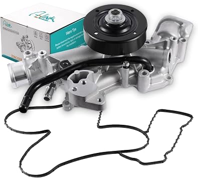 AULINK AW7168 Water Pump 5.7L V8 For Dodge Ram 1500 2500 3500 2003-2008,Durango 2004-2008,Chrysler Aspen 2007-2008 Hemi Engine 120-4370 18-1747 53021380AM 943501 43501