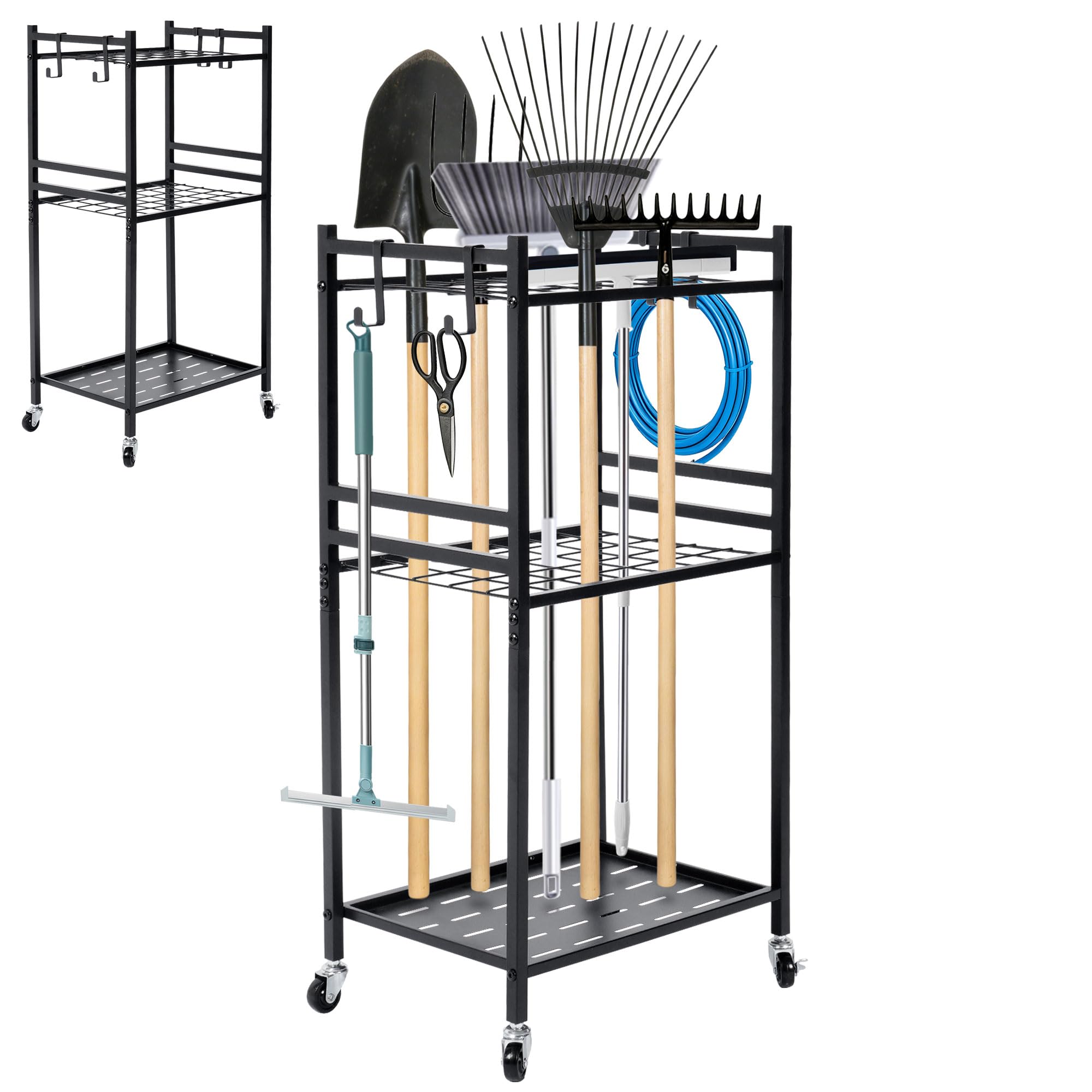 ohbien Rangement pour outils de jardin
