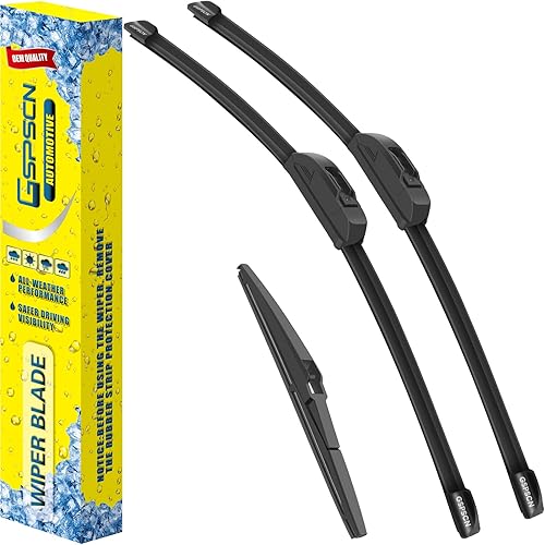 GSPSCN 3 limpiaparabrisas de repuesto de calidad original para Buick Envision 23-21, Regal TourX 20-18Kia Forte Koup 13-10, Sorento 15-11, Soul