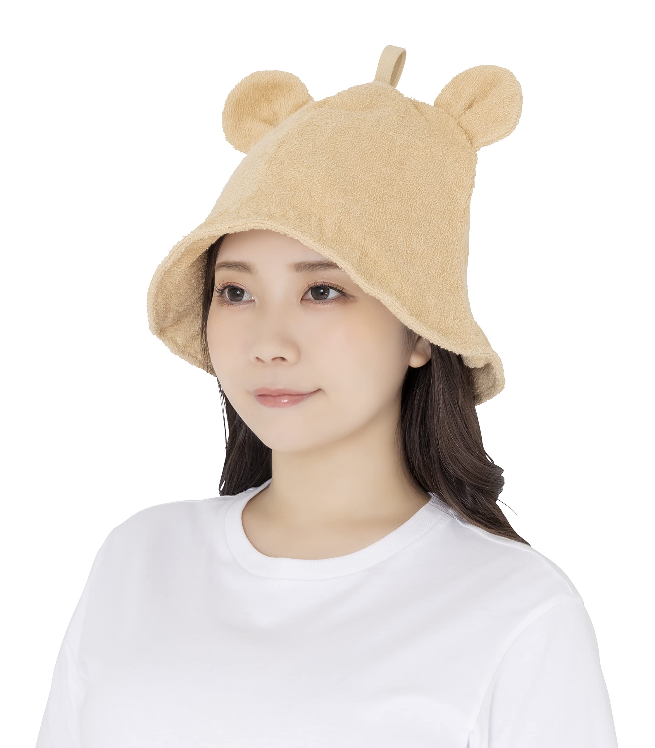 オーダー　木彫り　サウナハットの小さなクマさん2匹 オーダー 木彫り サウナハットの小さなクマさん2匹 オーダー 木彫り