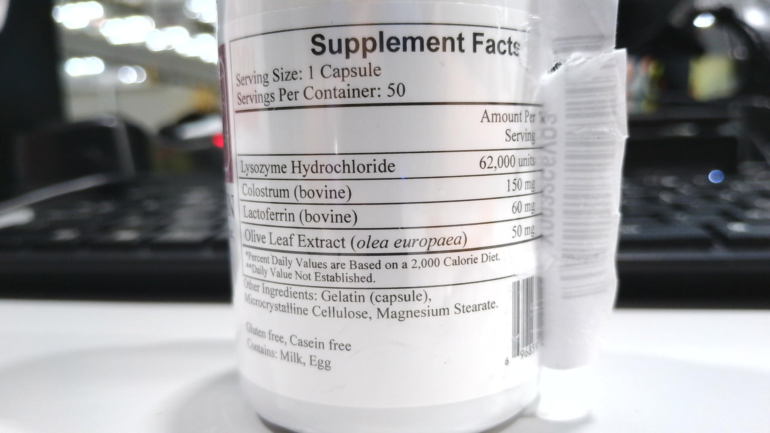 Ecological Formulas - Nutricillin 50 caps [Health and Beauty]