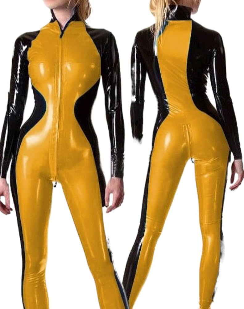 LIBIDEX ラバースーツ ラテックス フルスーツ Amazon.co.jp: [AZRLZP] ラテックスキャットスーツ黒色ラバー