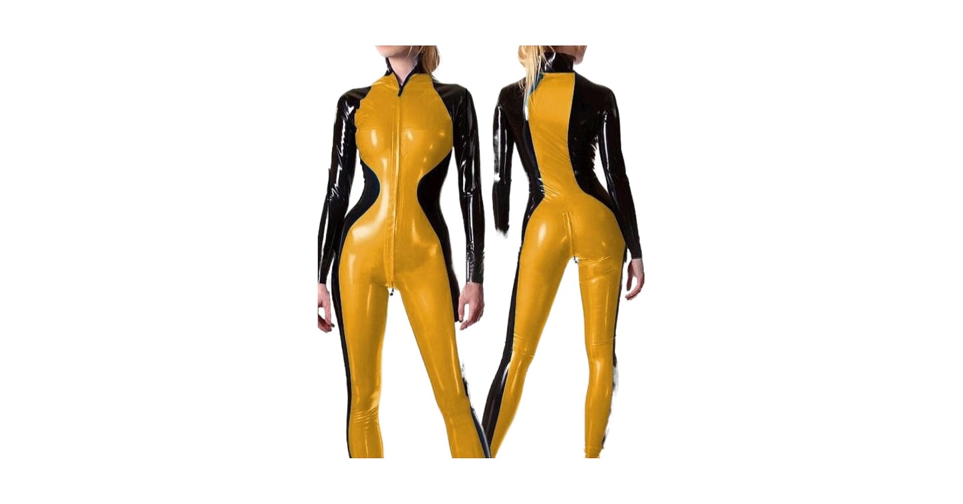 ラバースーツ　シリコンバスト　ラテックス　キャットスーツ Amazon.co.jp: [AZRLZP] ラテックススーツラバー全身キャット