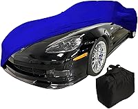 Vista 33 de C4 Corvette - Funda para interior de automóvil, satén elástico Ultraguard de ajuste personalizado, el mejor ajuste de gama alta con bolsa