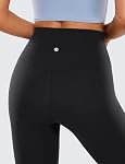 Leggings Brushed Naked Feeling CRZ YOGA 25" / 28" | Brosse, compression décente, yoga, taille haute, pour femmes