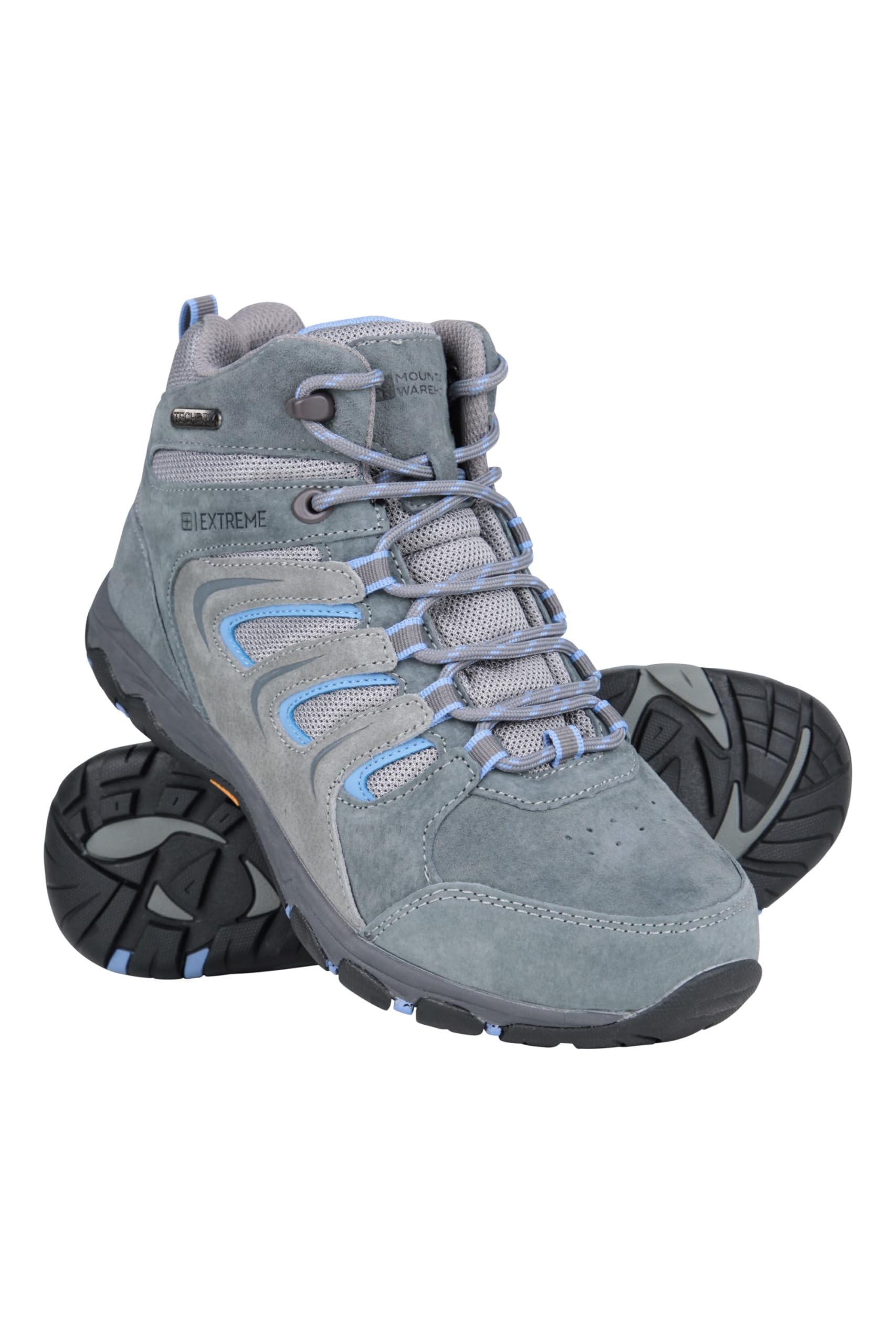 Bottes De Randonnée Imperméables Aspect Pour Femme Mountain Warehouse - Cuir Et Textile, Confortables