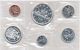 1962 Uncirculated Set of 6 Canadian Coins (Proof-Like Set)