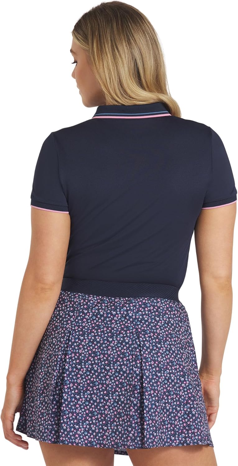 Puma Women's Pique Tipped Ss Polo