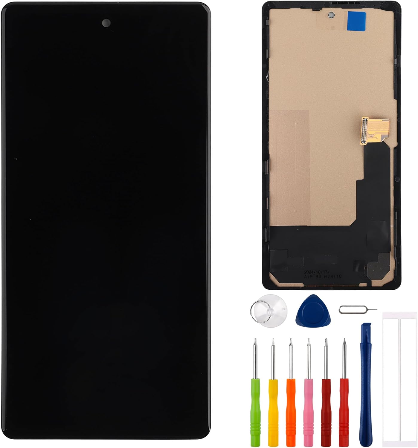 Custodia Per Google Pixel 6A Con Vetro Temperato – Design Floreale Mandala Antishock - 2