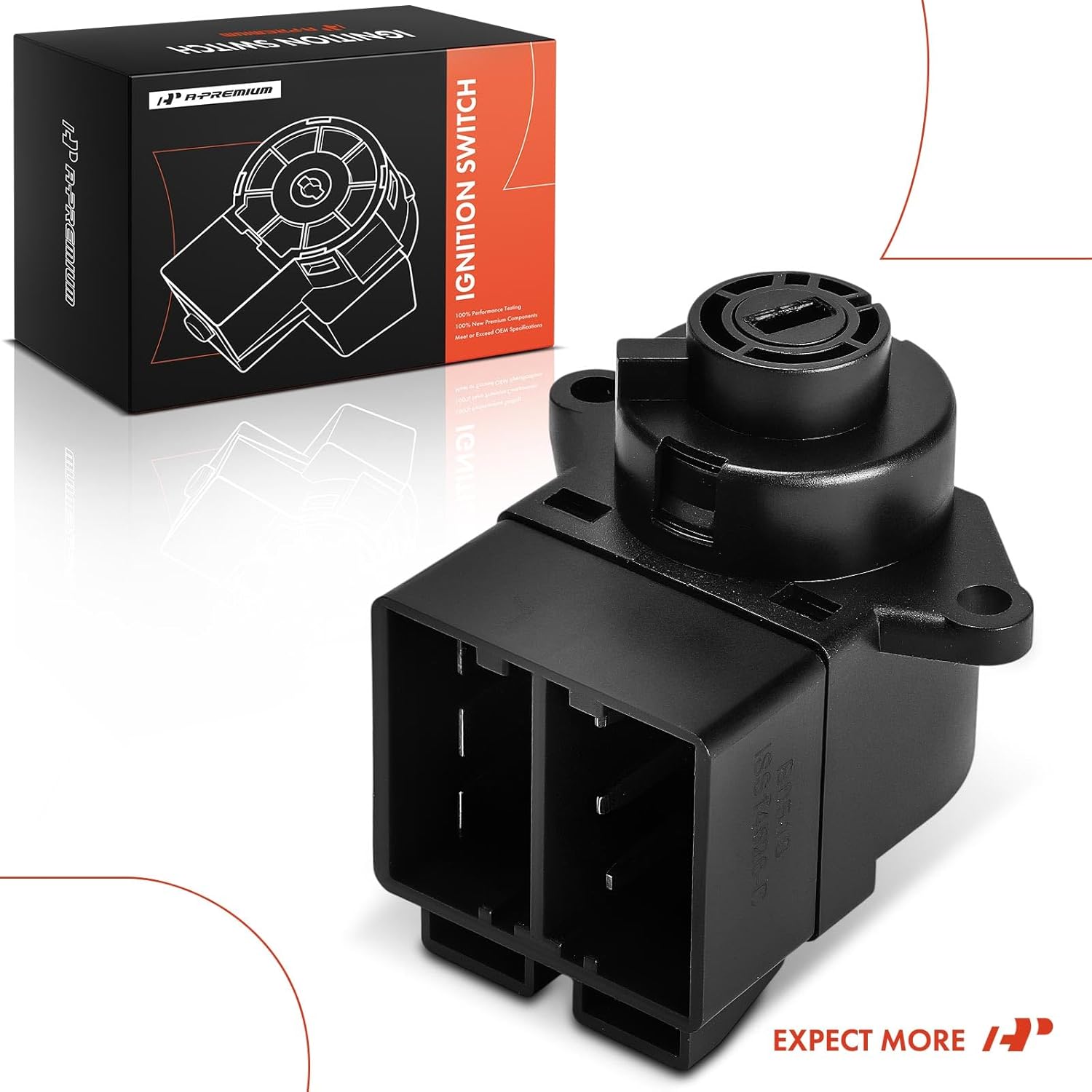 A-Premium Ignition Starter Switch Compatible with Chevrolet Vehicles - Cavalier 1991 1992 1993 1994-11 Blades