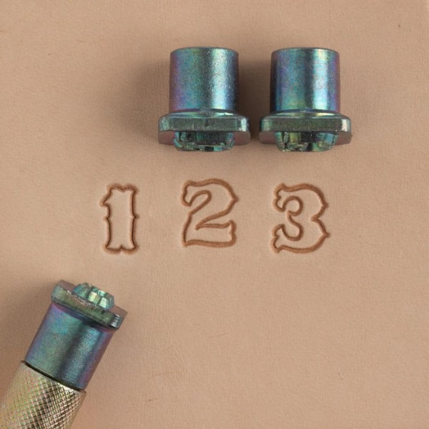 Tandy Leather Craftool� 1/2" (13 mm) Standard Number Set 8136-00