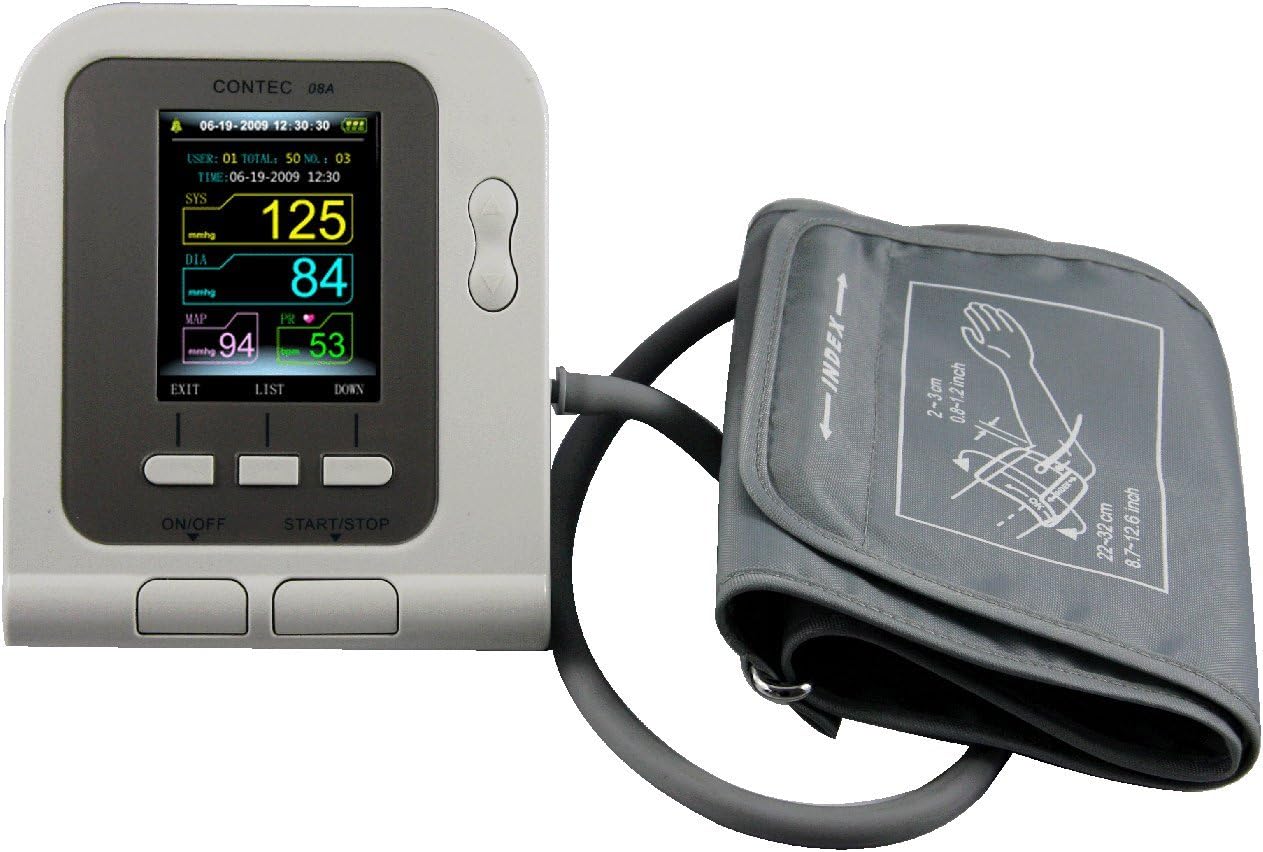 Contec CONTEC08A Model 08A Digital NIBP Ambulatory Blood Pressure Monitor with PC Software