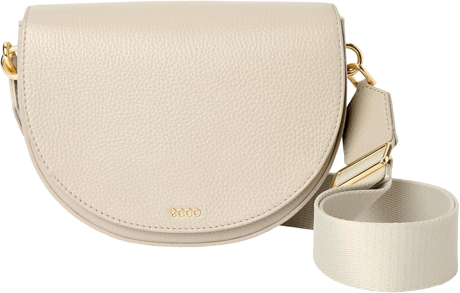 ECCO Unisex Classic Saddle Crossbody Bag