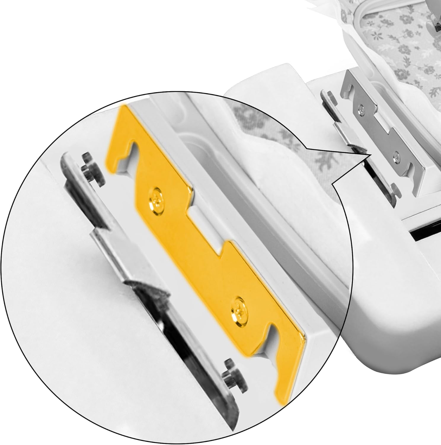 New brothread Embroidery Machine Hoop 4 in 1 Set(SA442+SA443+SA444+SA445) Compatible with Brother PE900 SE2000 PE800 SE1900 SE1950 PE780D 770 700 750D SE1800 Innovis1250D Babylock Accord Emore Ellure