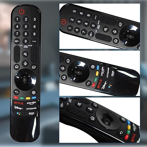 Miniatura 7 de RIVIERA Mando a distancia mágico de repuesto para LG Smart ThinQ OLED Nanocell WebOS UHD TV con función de voz y puntero. Compatible con versión