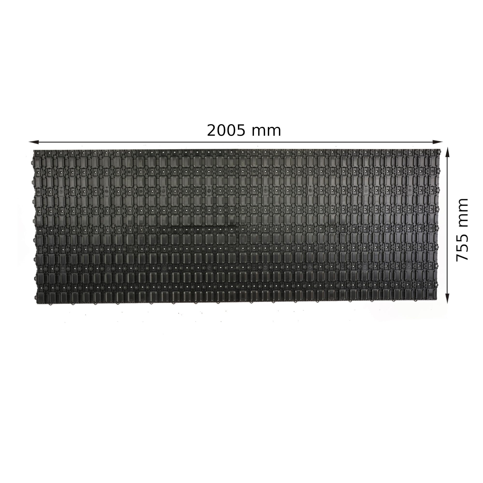Zestaw 8 x regał ścienny, panel warsztatowy, tablica narzędziowa, do garażu, warsztatu, wisząca, 201 x 76 cm, organizacja, sortowanie, narzędzia, akcesoria, piwnica, łatwy montaż, tworzywo sztuczne