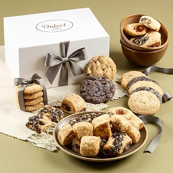 Food Gift Baskets for All Occasions present Holidays, Birthday, Sympathy, Get Well, Family or Office Gatherings for Men & Women By Dulcet Gift Baskets