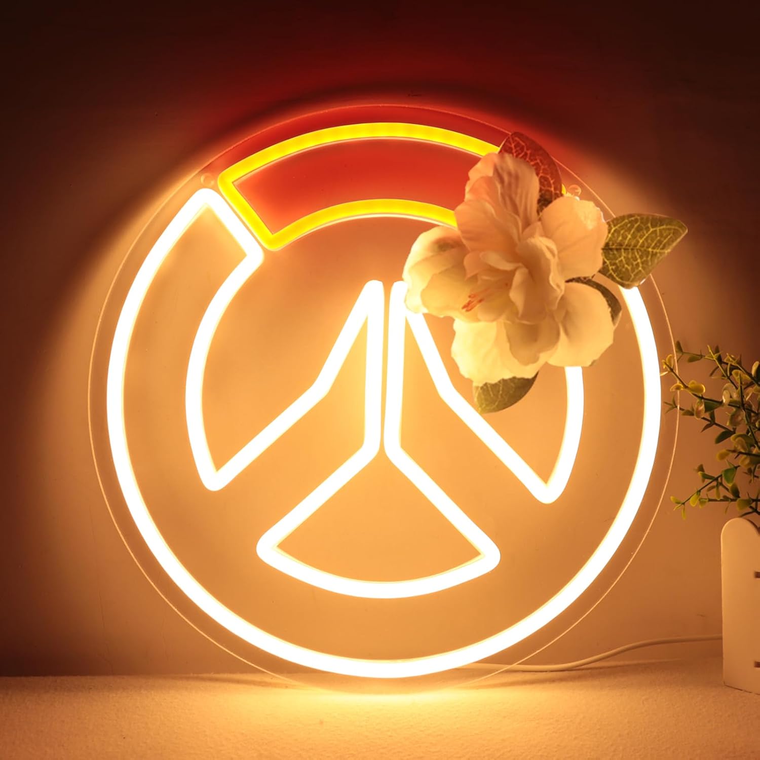 Game Neon Sign for Playroom Decor,Heaven's Night Led Lights for Man Cave Gaming Room Internet Bar or Bedroom Decoration.5V USB Powered,Easy Hanging.