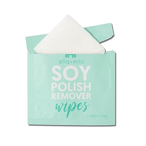 Miniatura 8 de ella+mila "Jojoba - Removedor de esmalte de uñas de soja" y "Toallitas removedoras de esmalte de soja" - Paquete de paquete