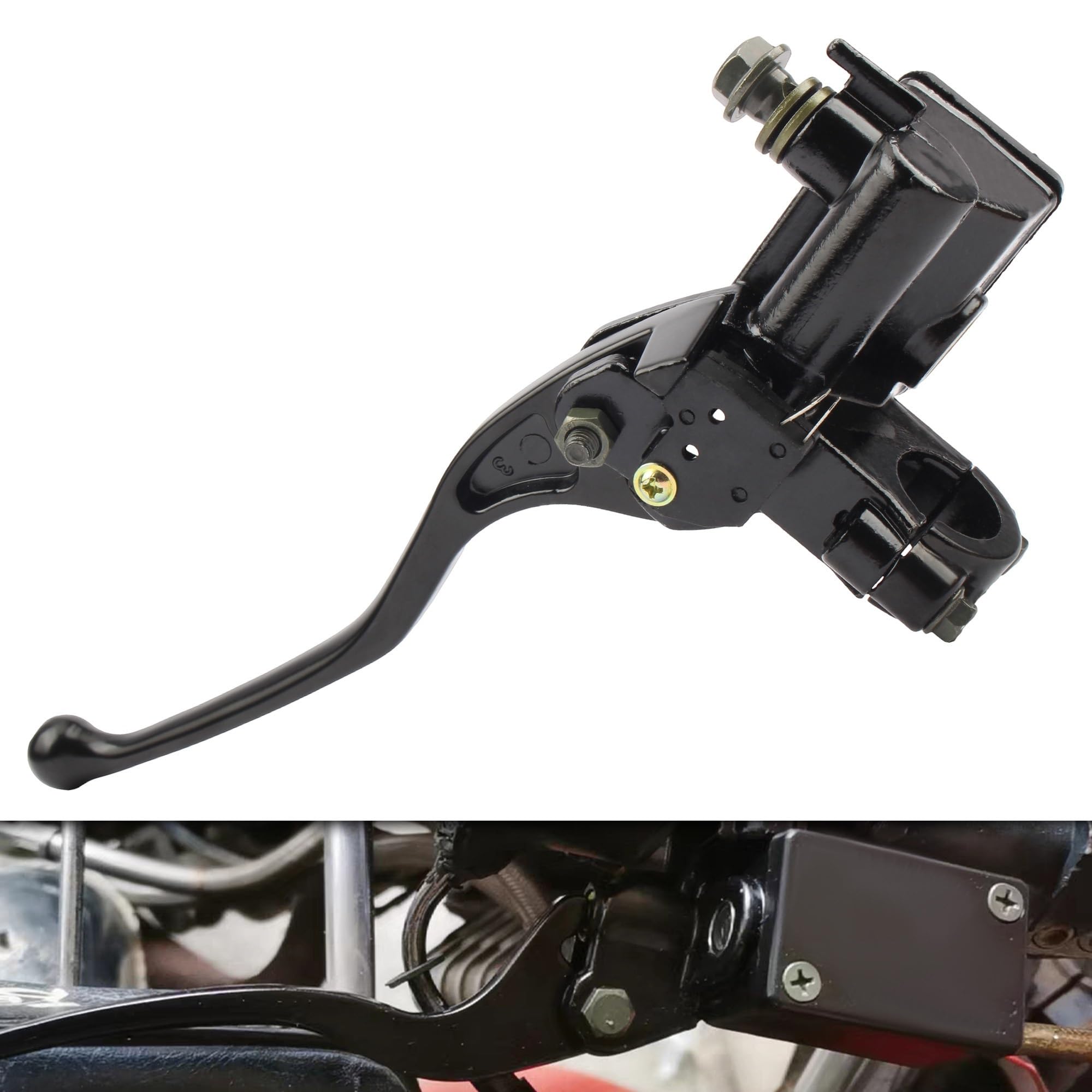 Levier frein et d'embrayage pour moto Levier de frein hydraulique universel pour moto 7/8" 22 mm