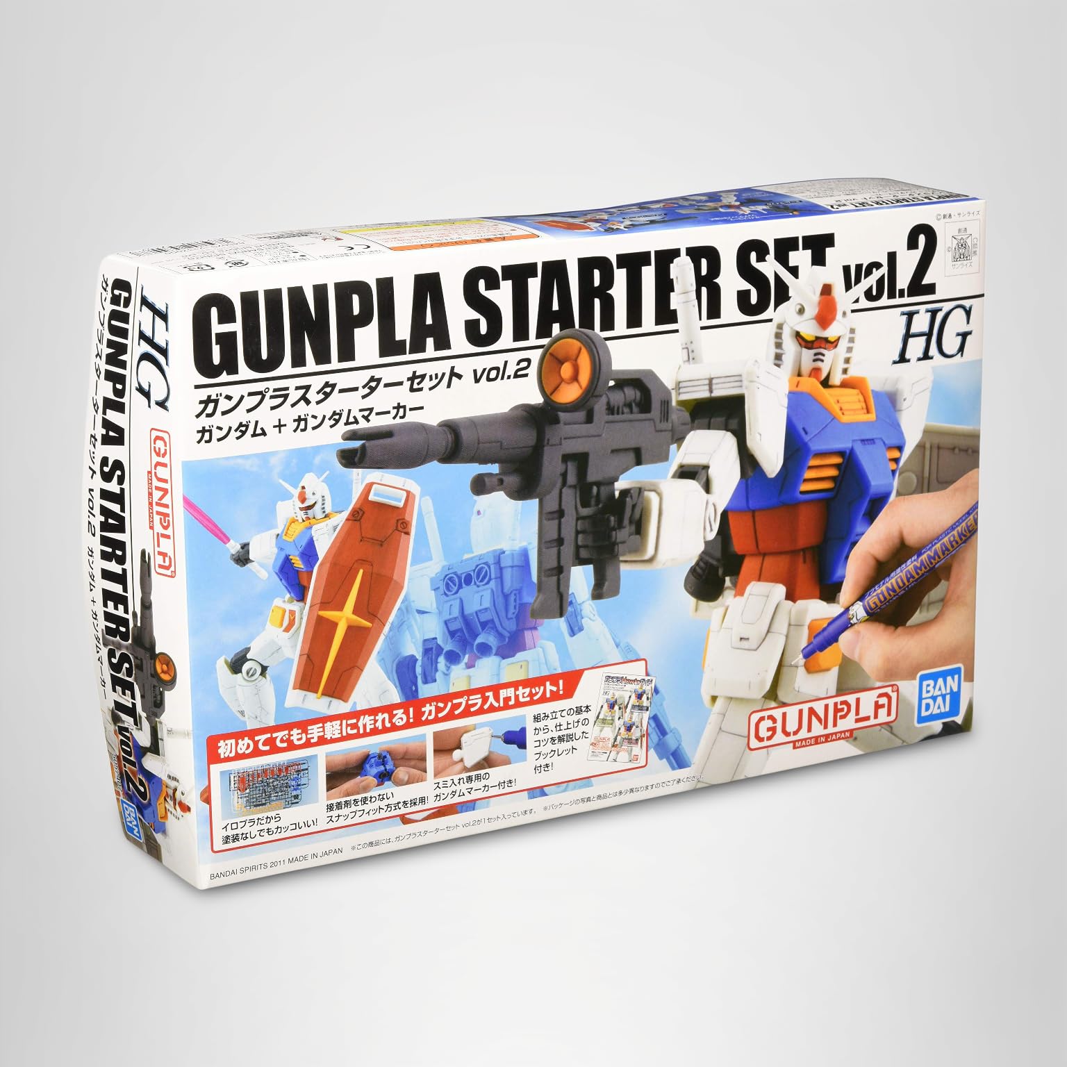 Amazon | HG 機動戦士ガンダム ガンプラスターターセット2 1/144