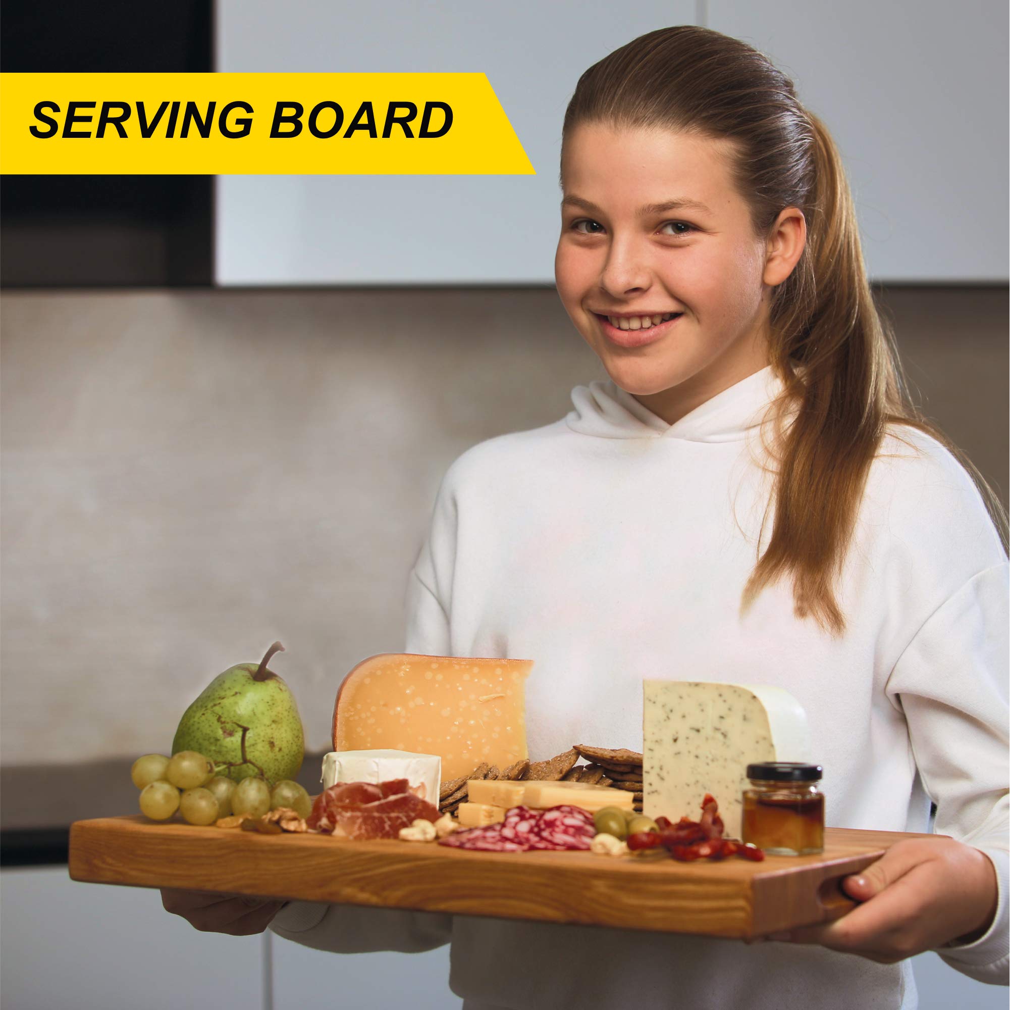 Extra Large Wood Cutting Board Large Wooden Cutting Boards for Kitchen