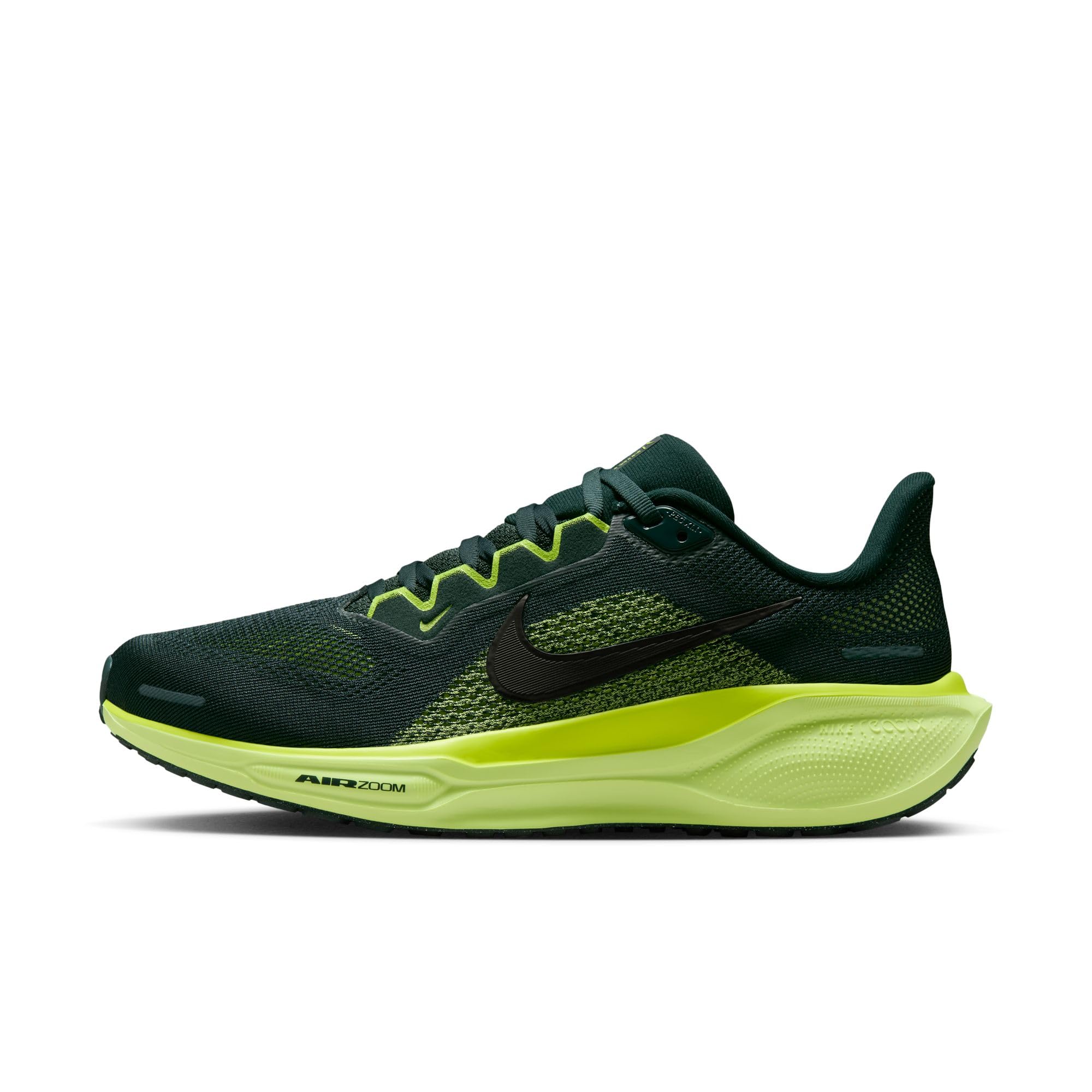 Pegasus 41 Women's Road Running Shoes (Seaweed/Cyber/Light Lemon Twist/Black)