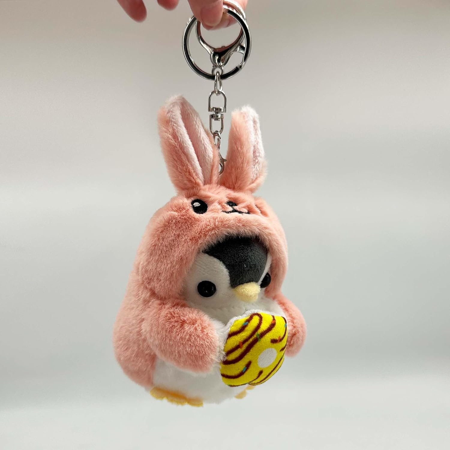 Cute Keychain Penguin Plush Key Chains for Women Cute Penguin Gifts Bag Charms for Purse Aesthetic Backpack - Image 9