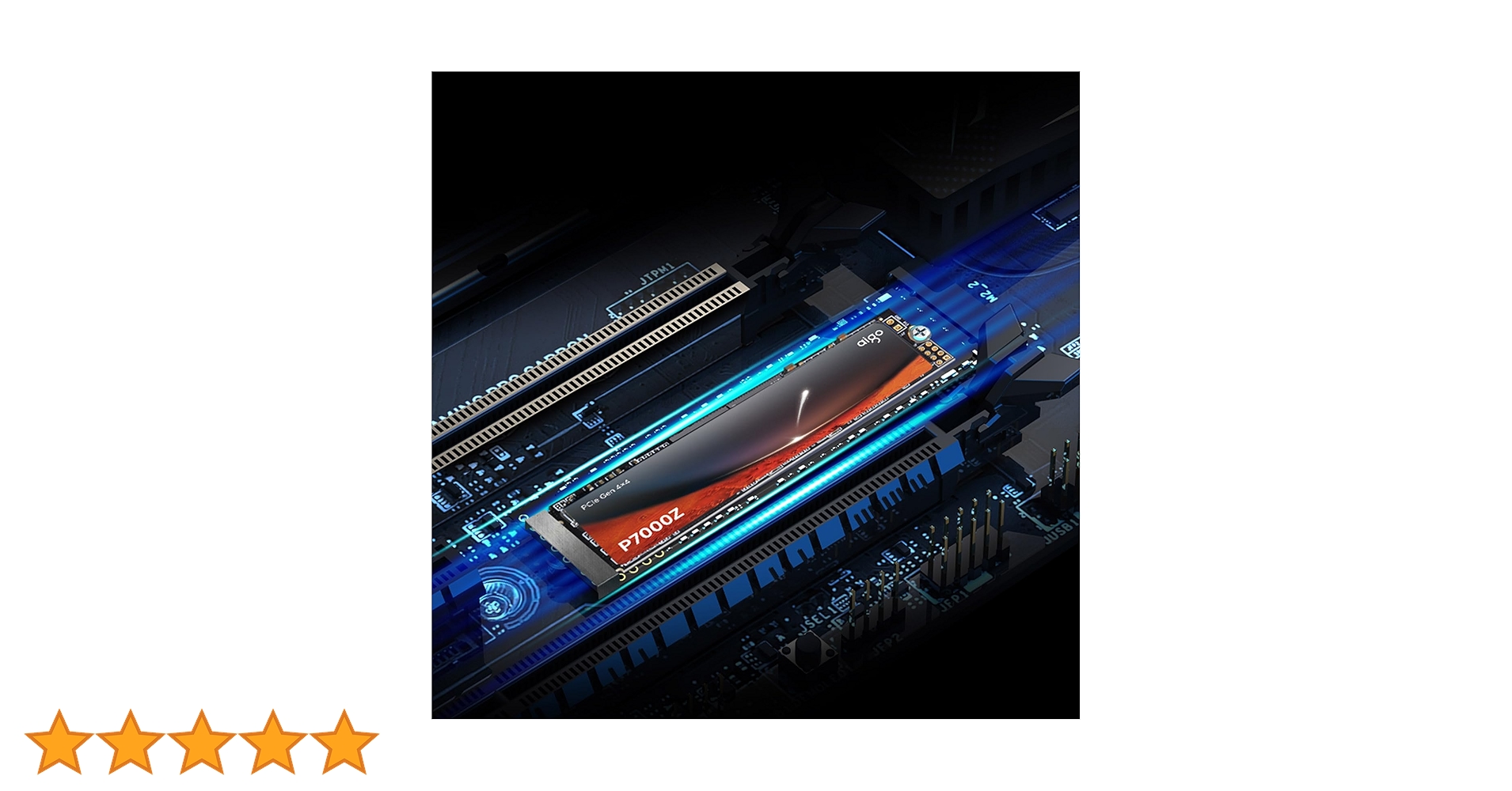 aigo P7000Z 2TB SSD Nvme M.2 7450MB/s Internal SSD PCIe Gen4 aigo P7000Z 2TB SSD Nvme M.2 7450MB/s Internal SSD PCIe Gen4