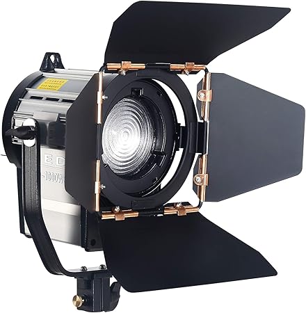 Amazon Ashanks 調光可能ライト 100w Ledビデオライト フレネルタングステンビデオスタジオ フォーカス照明 30 5500k 照明 撮影ライト 通販