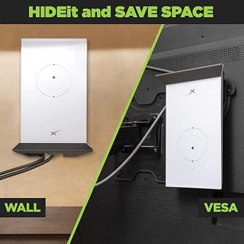 HIDEit Star Mount Wall Mount for Starlink Gen 2 Mesh Wi-Fi Router | Custom-Fit, Heavy-Duty Steel Bracket | Easy Install with Anti-Vibration Pad + Hardware Included