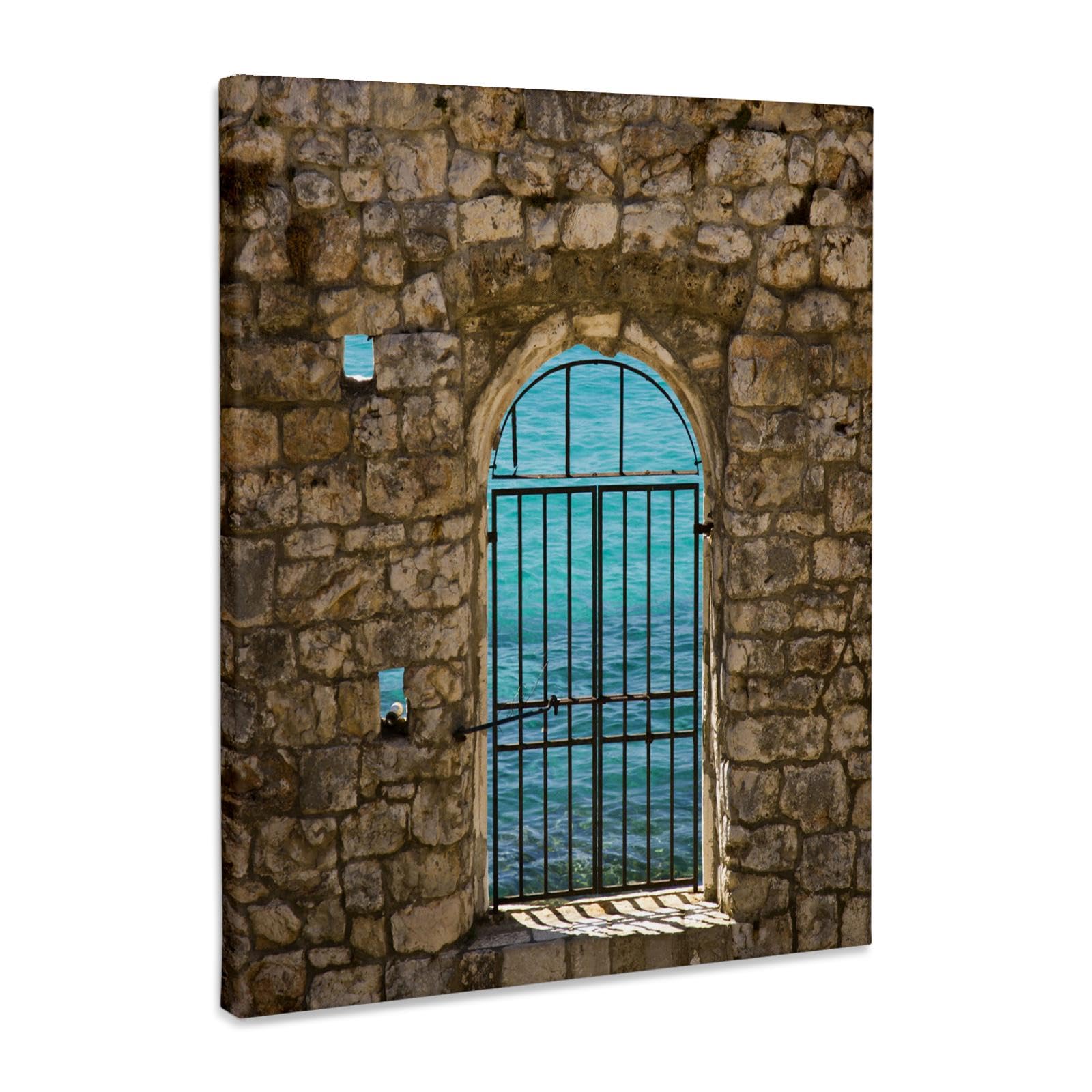 3dRose, Walled City of Dubrovnik, Croatia - EU32 THA0035 - Tom Haseltine, Museum Grade Canvas Wrap 8x10