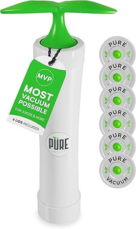 PURE MVP Mason Jar Vacuum Sealer Kit | 3X Faster