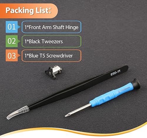 Miniatura 7 de Reemplazo del eje del brazo delantero para DJI Mini 3 ProMini 3 bisagras de brazo delantero eje de brazo para DJI Mini 3 Pro Drone Accesorios Piezas