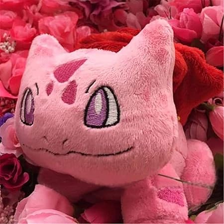 pink bulbasaur plush